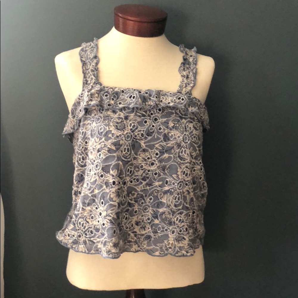 AEO Detailed Crop Tank